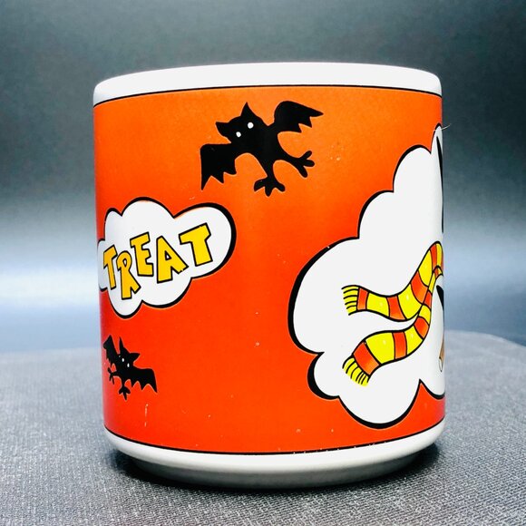 1987 Geo Z LEFTON Trick or Treat Anthropomorphic Black Kitty Cat Witch RARE - Picture 3 of 11